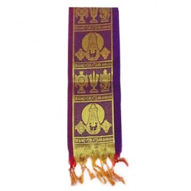 Namo Border  Kanduva ( Violet )   ( Pack of 2 )